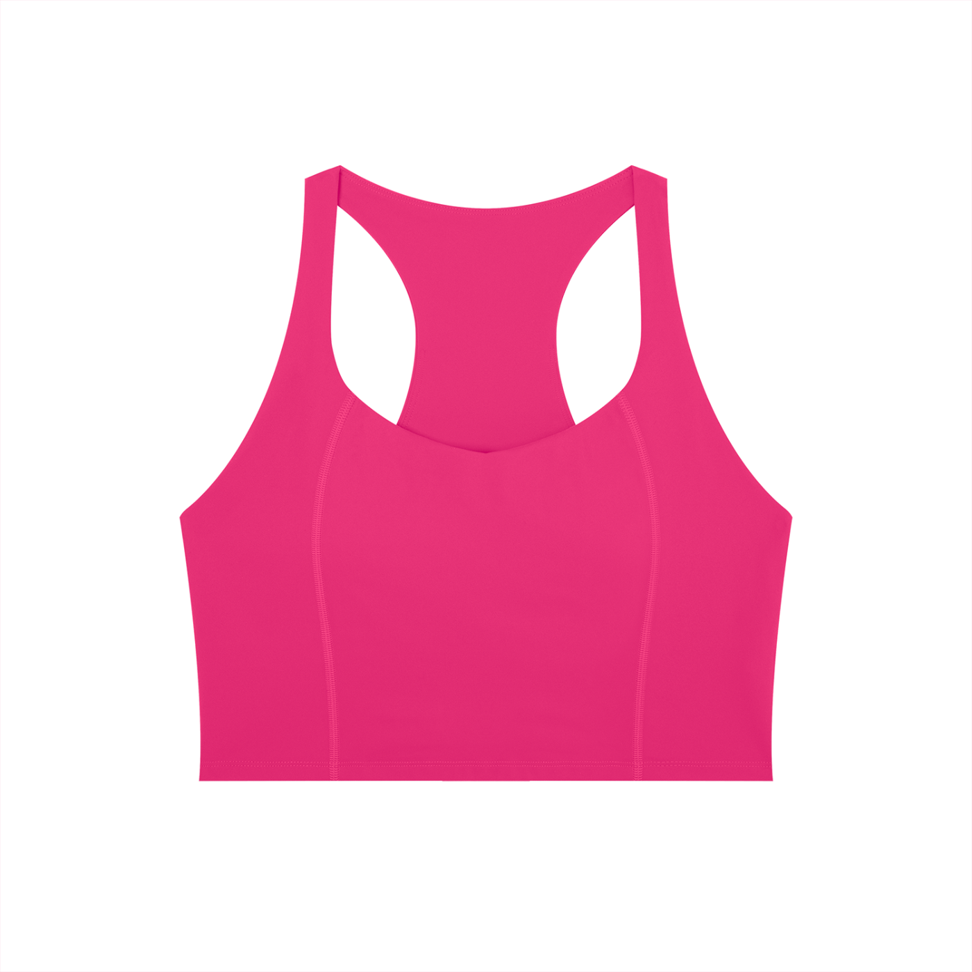Women’s Tight Paneling Yoga Tank Top (ROSE PINK)