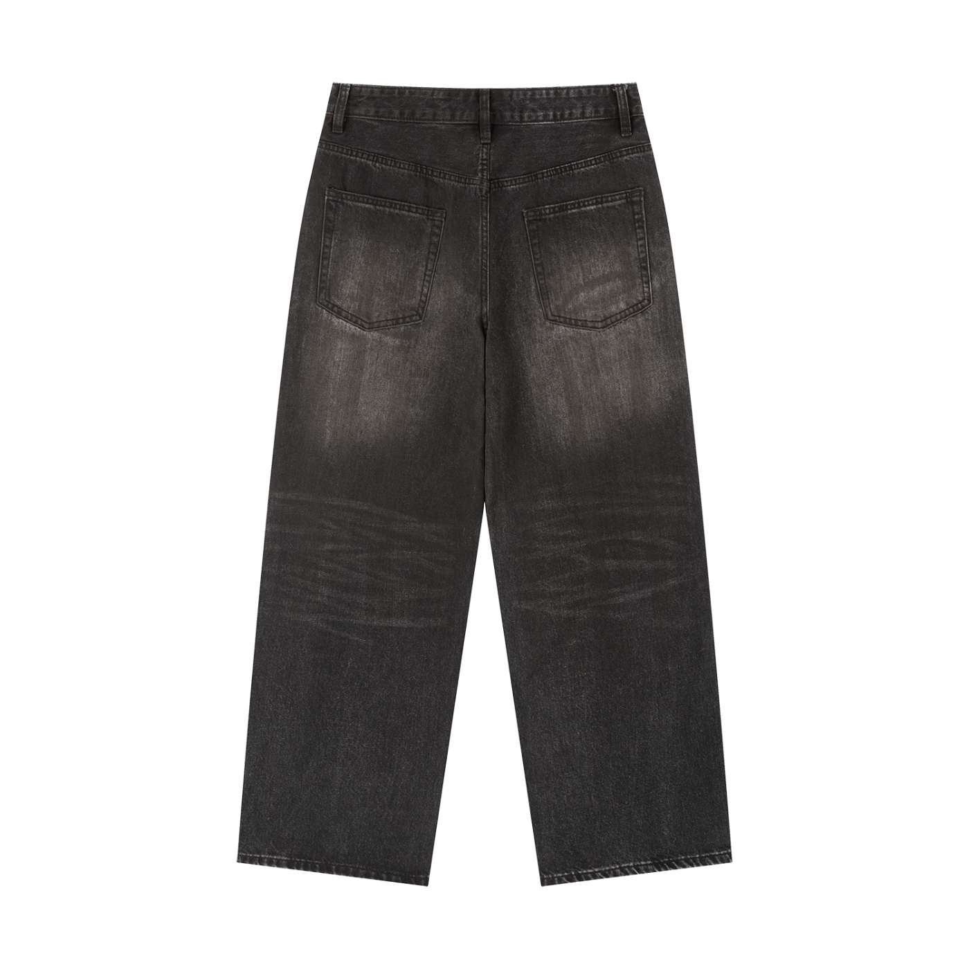Vintage Wash Heavyweight Denim Jeans