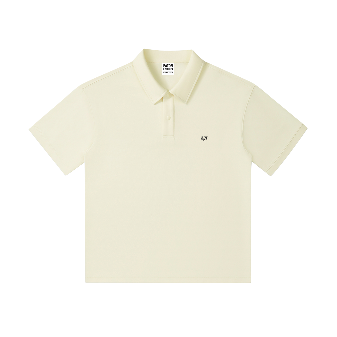 Drop Shoulder Short-Sleeve Polo Shirt — EB Monogram | Eaton Brothers