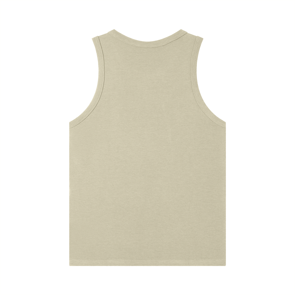Men's Heavyweight Ribbed Tank Top — Funny Donkey Design