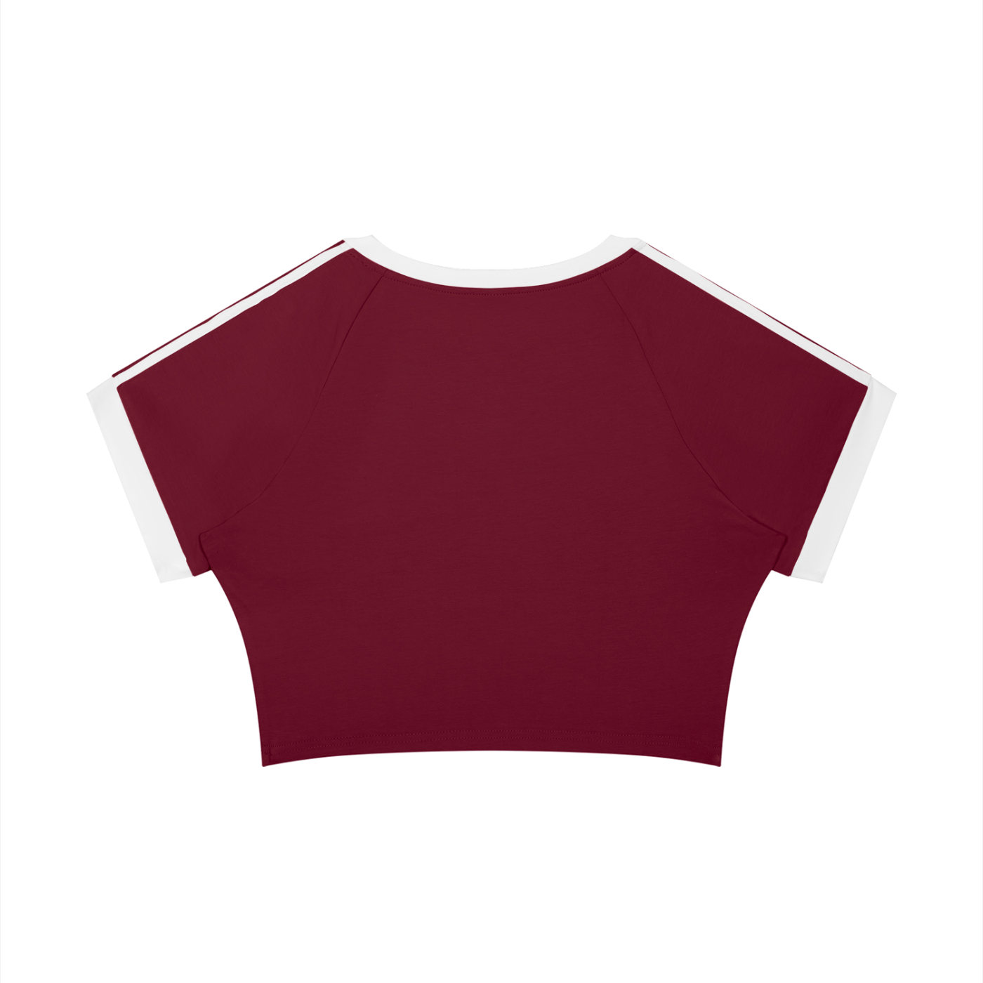 Women's Raglan Crop T-Shirt — Funny Donkey Design