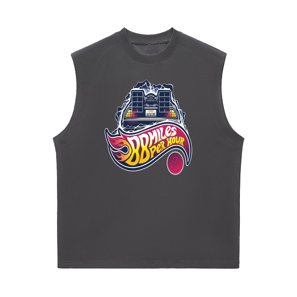 Sorona Quick-Dry Cooling Tank Top (BACK TO THE FUTURE PRINT)