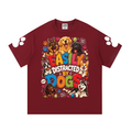 Essential Cotton Graphic T-Shirt — Dog Distractions Design | Eaton Brothers