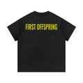 Vintage Wash Cotton T-Shirt (FIRST OFFSPRING-PRINT)