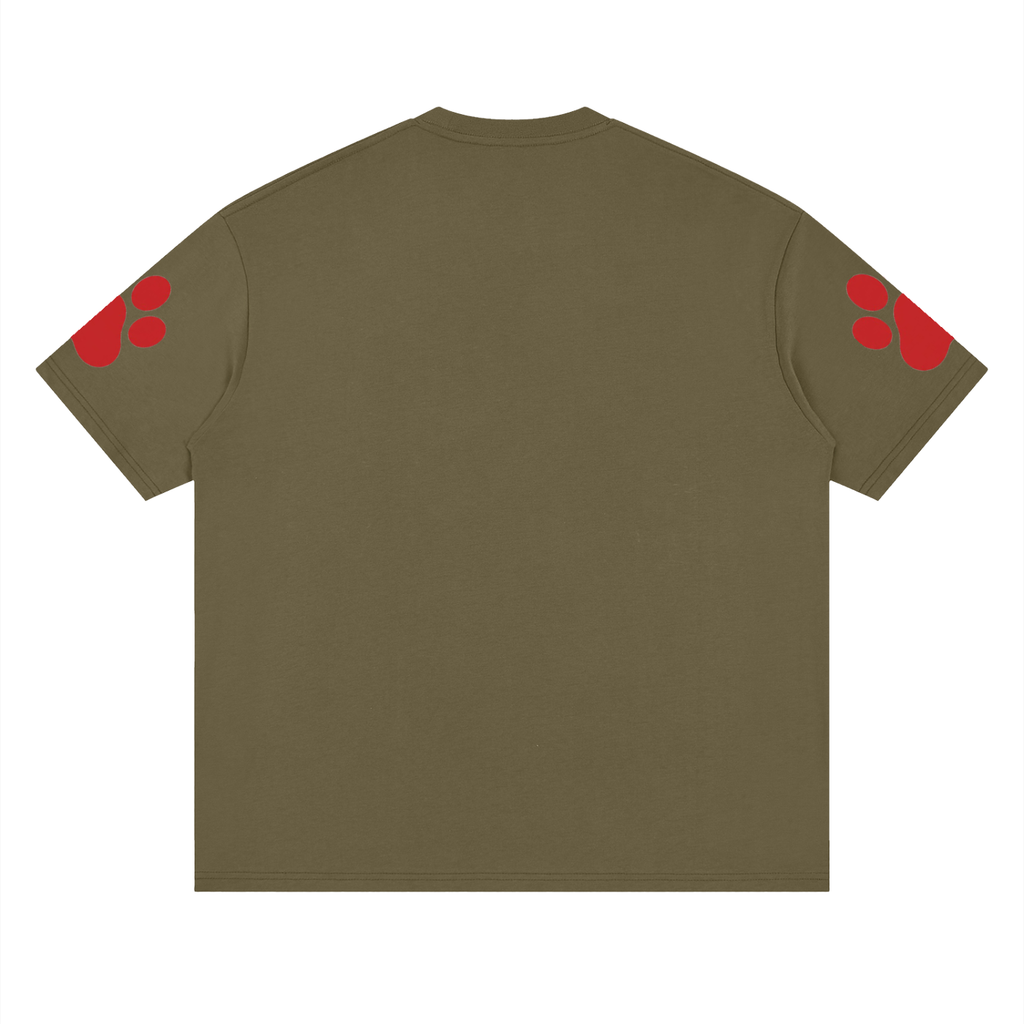 Drop Shoulder Graphic T-Shirt — Dog Distractions Design | Eaton Brothers