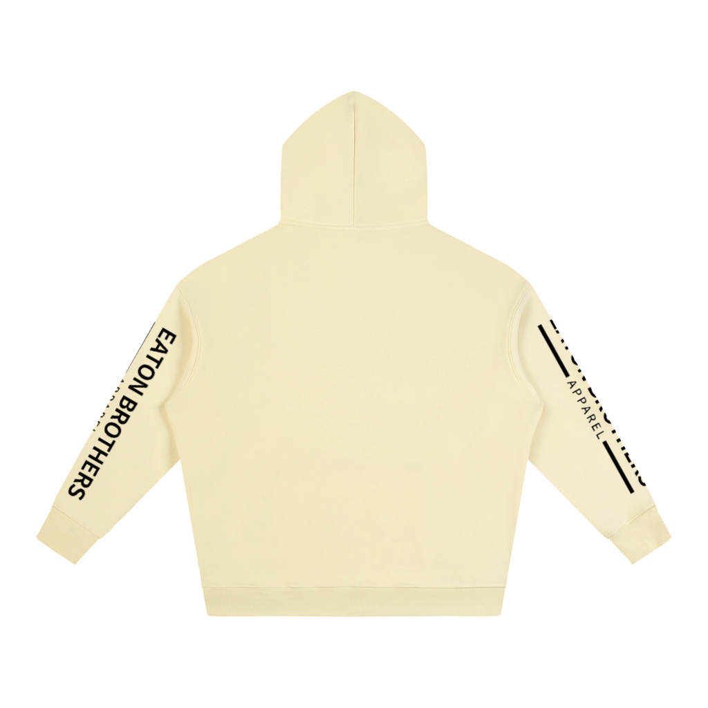 Oversize Fleeced Hoodie — Funny Donkey Design
