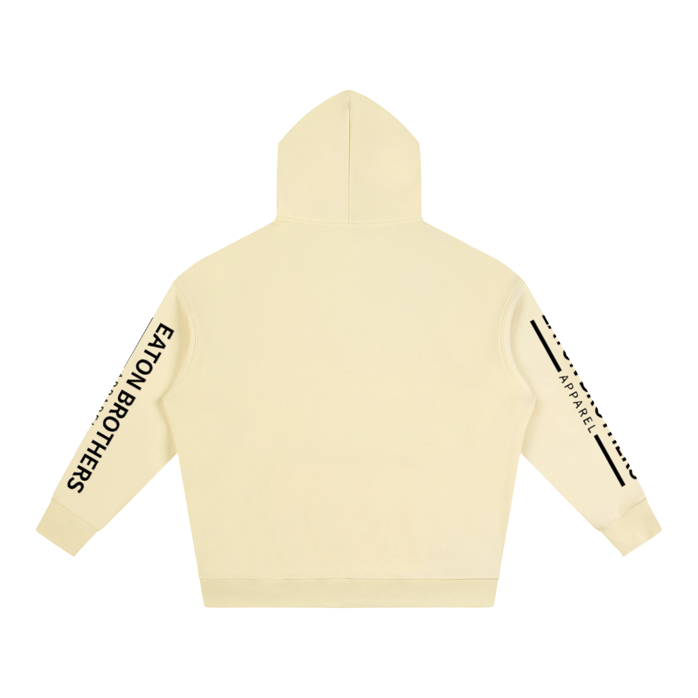 Oversize Fleeced Hoodie — Funny Donkey Design