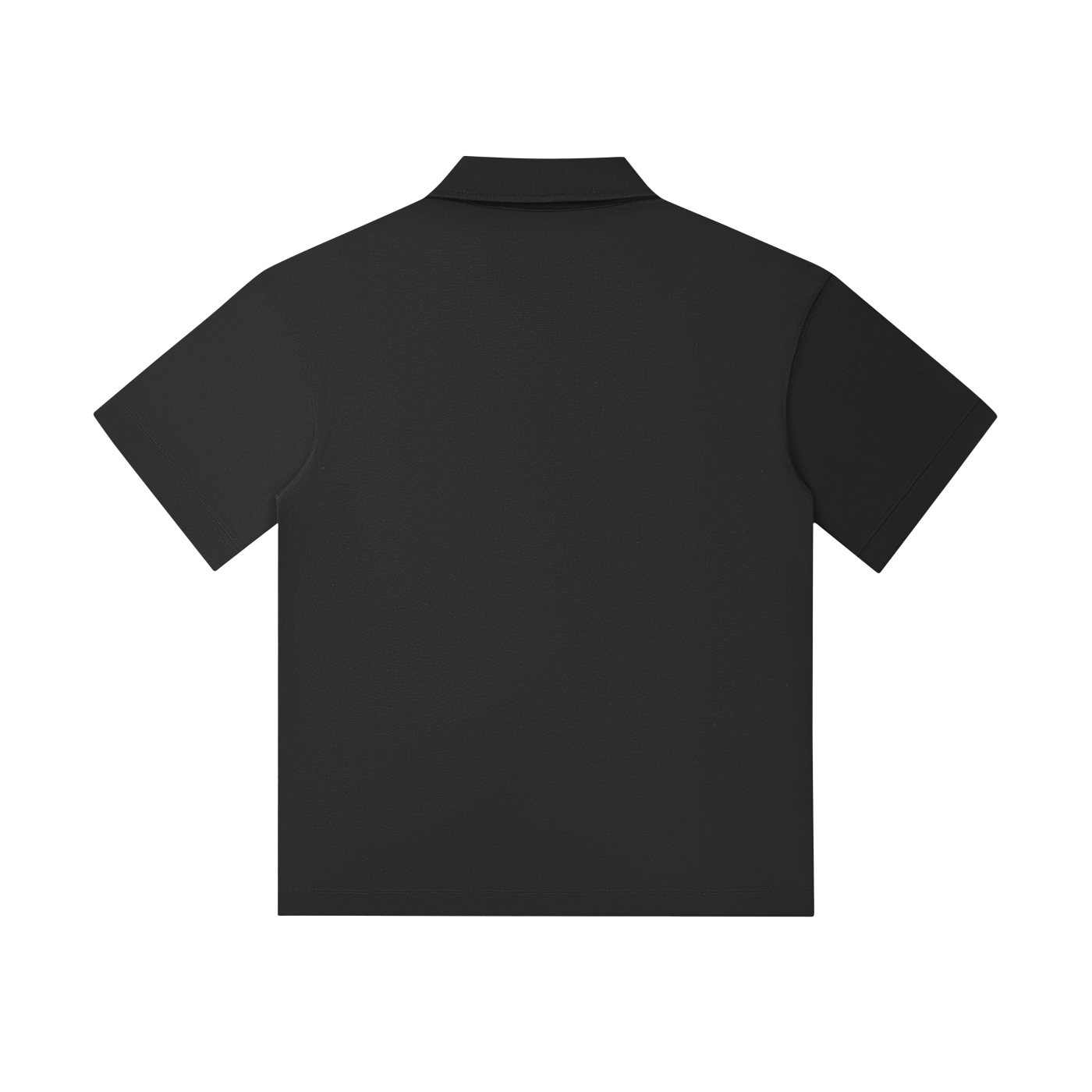 Drop Shoulder Short-Sleeve Polo EB Monogram