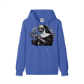 Classic Unisex Cotton Hoodie- Gothic Punk Mechanical Nun-design