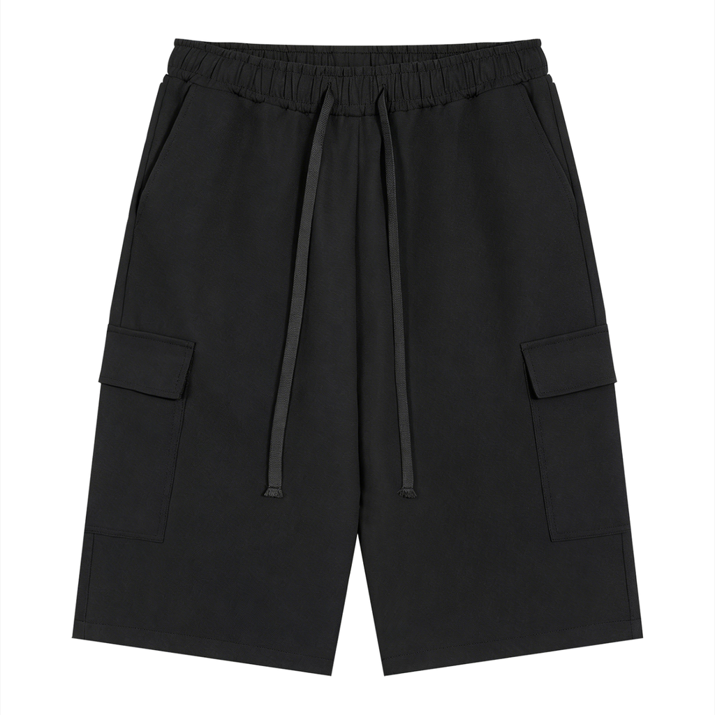 Unisex Drawstring Cargo Shorts — Eaton Brothers