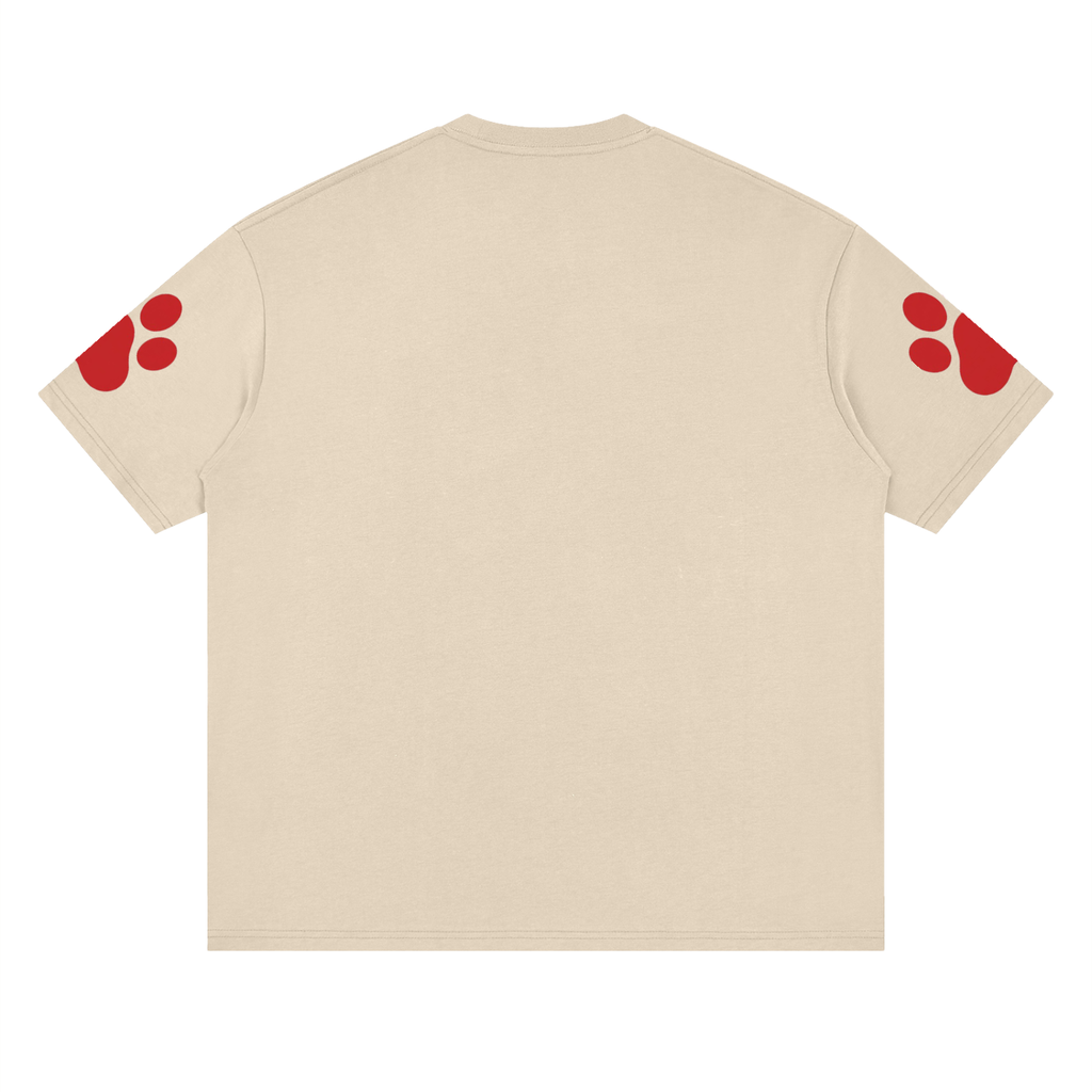 Drop Shoulder Graphic T-Shirt — Dog Distractions Design | Eaton Brothers
