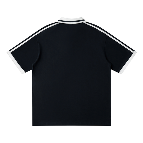 Contrast Piping Raglan Polo Shirt II — EB Monogram | Eaton Brothers