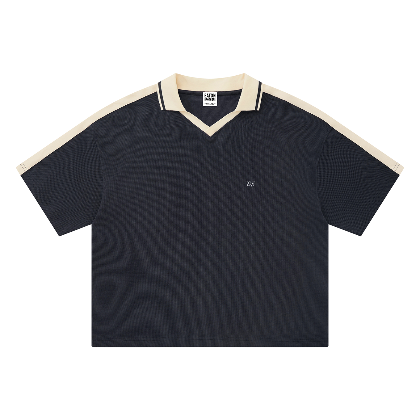 Unisex Color Block Polo Shirt — EB Monogram | Eaton Brothers