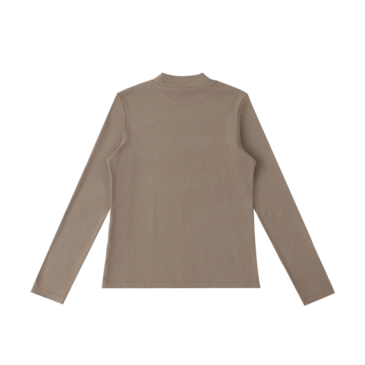 Essential Mock Neck Long Sleeve T-Shirt (CALIFORNIA PRINT)