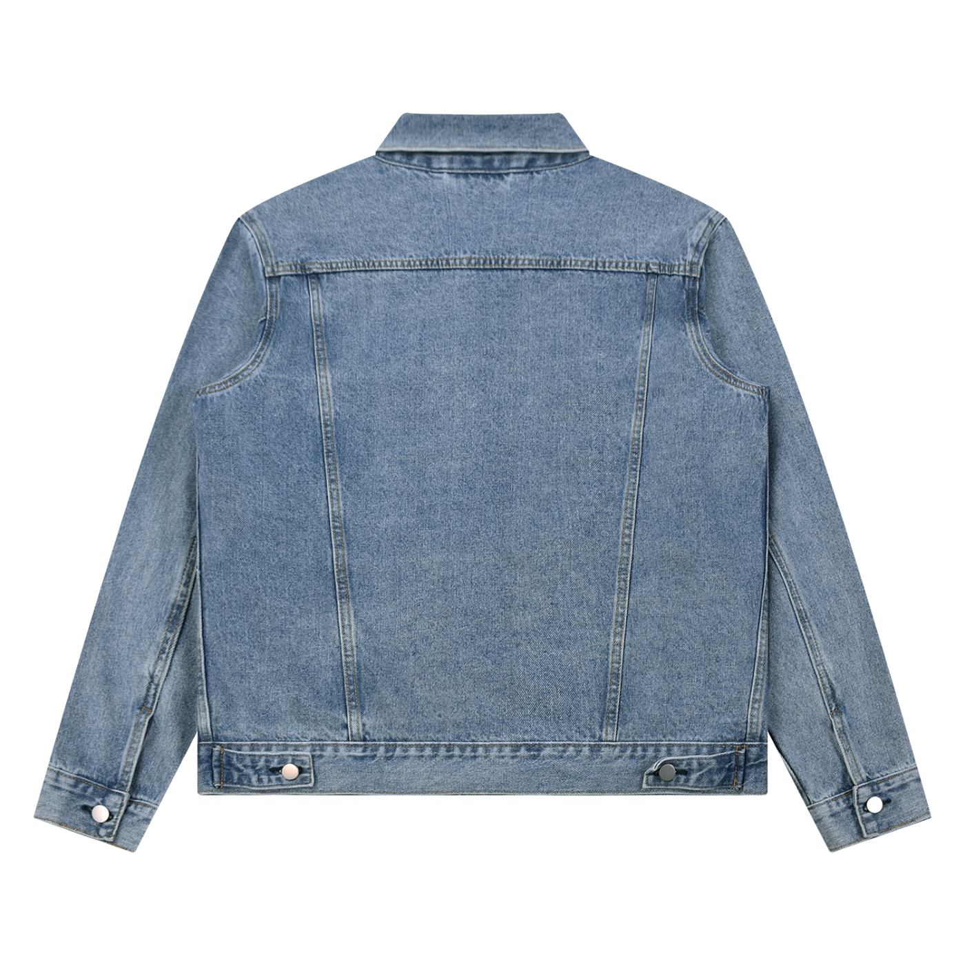 Unisex Vintage Wash Ruff-Hyde Denim Jacket