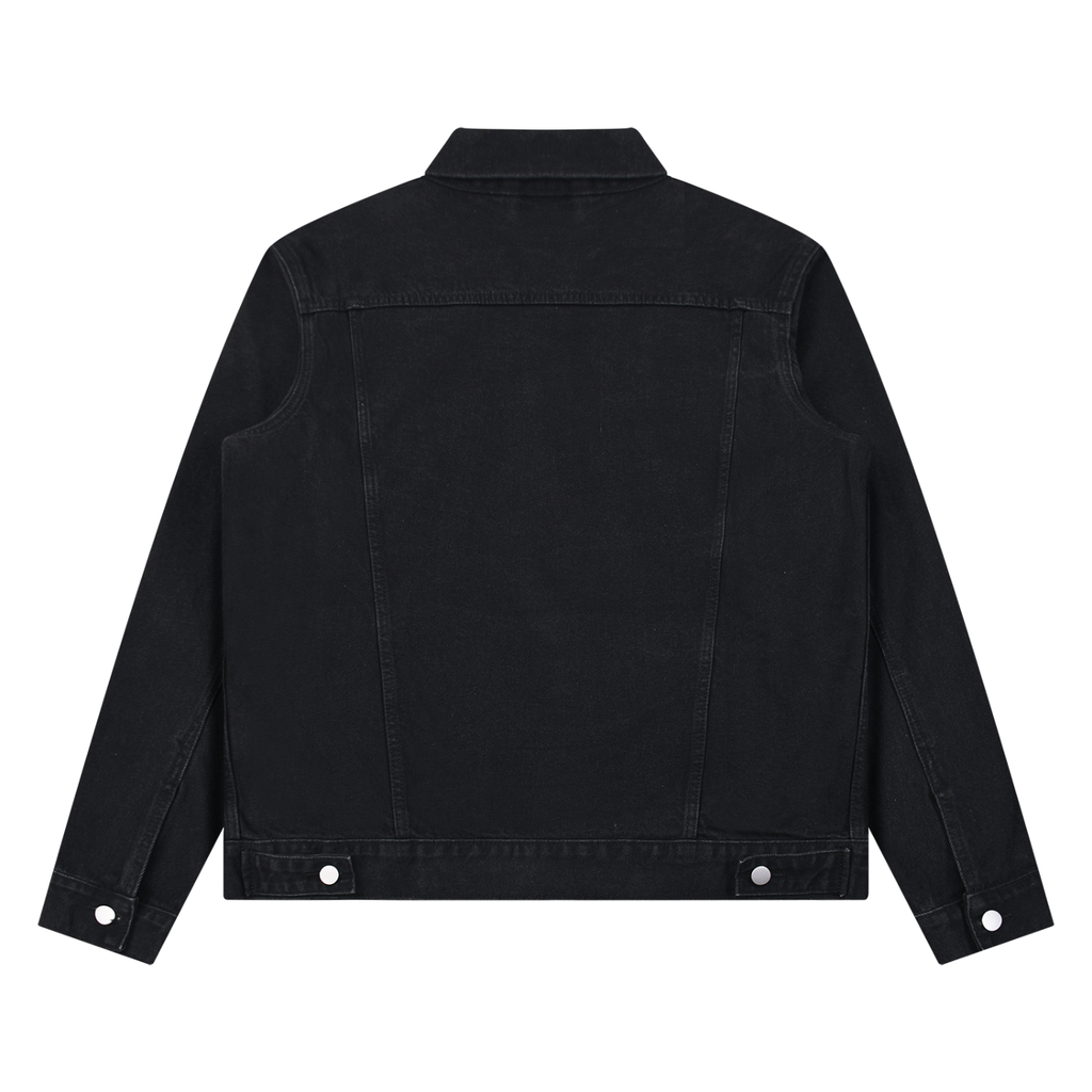 Unisex Vintage Wash Ruff-Hyde Denim Jacket