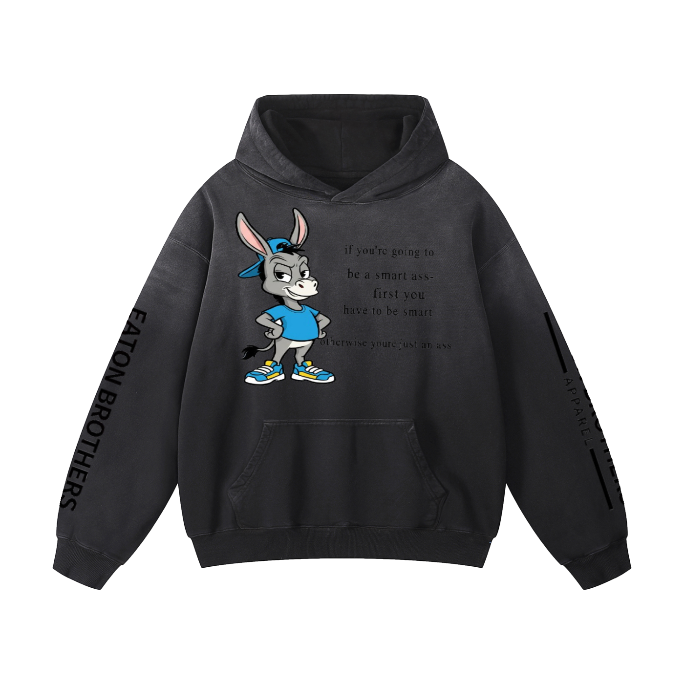 Heavyweight Sunfade Oversized Hoodie | Eaton Brothers