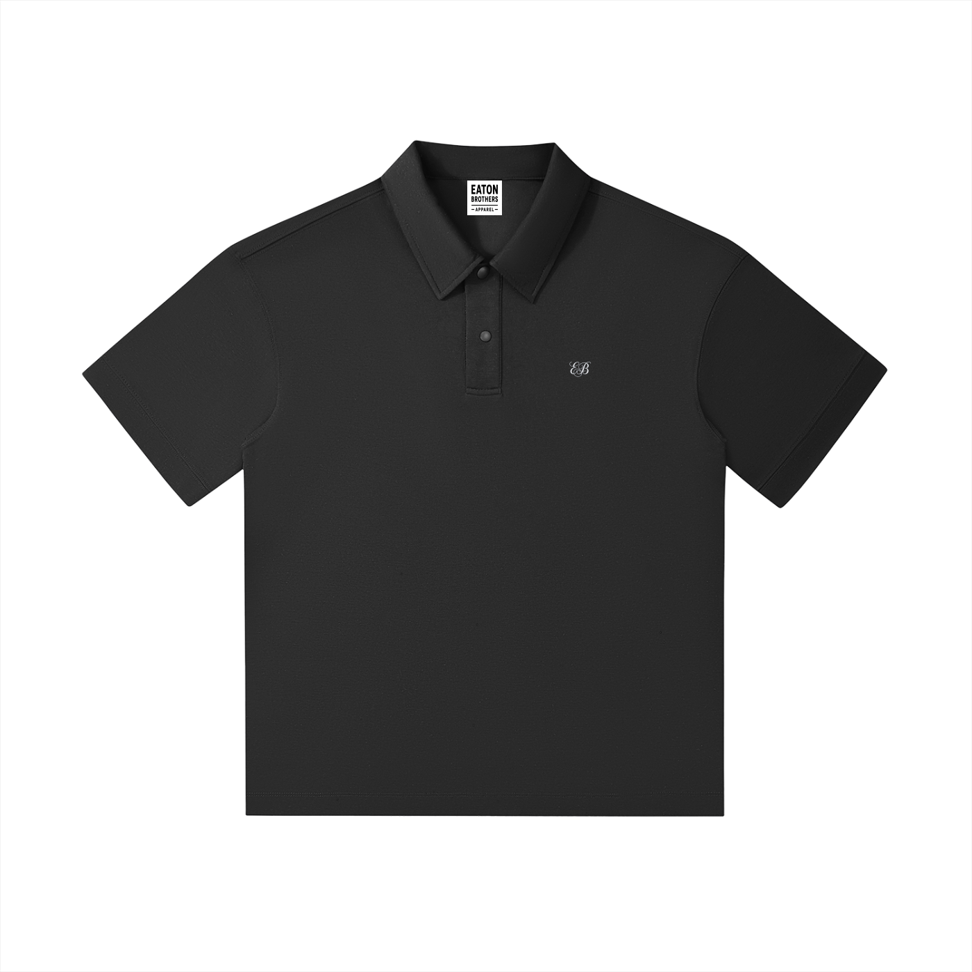 Drop Shoulder Short-Sleeve Polo Shirt II — EB Monogram | Eaton Brothers