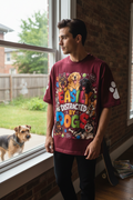 Essential Cotton Graphic T-Shirt — Dog Distractions Design | Eaton Brothers