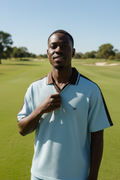 Unisex Color Block Polo Shirt II — EB Monogram | Eaton Brothers