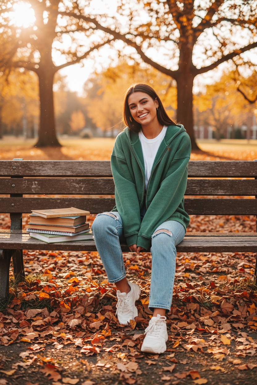 Zip-Through Boxy Fleece Hoodie — Eaton Brothers