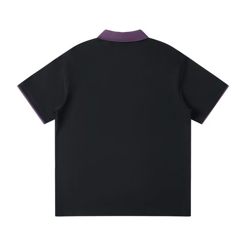 Contrast Collar Raglan Polo Shirt — EB Monogram | Eaton Brothers