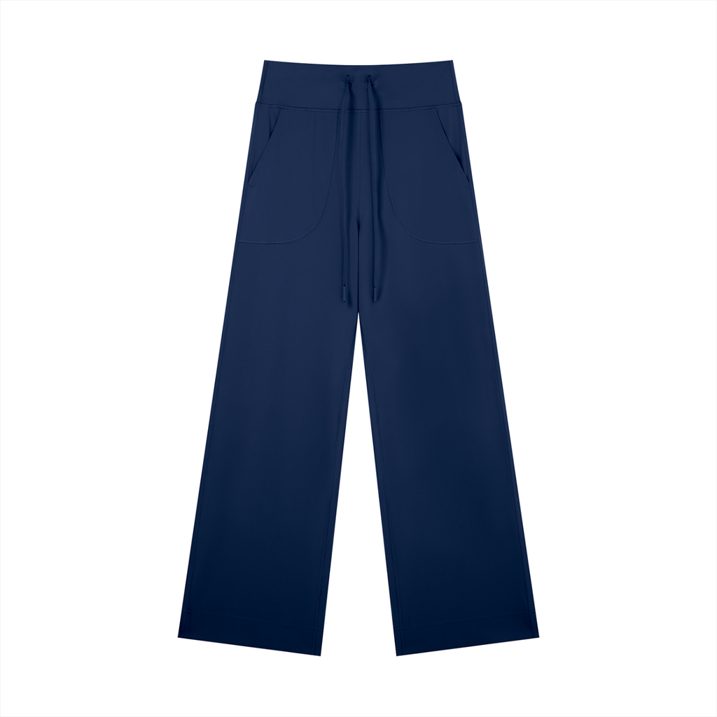 Women’s High Rise Straight Leg Yoga Pants (NAVY BLUE)