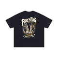 Unisex Oversized Cotton T-Shirt-Parenting Endurance Sport- Design
