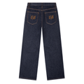 Ruff-Hydes Heavyweight Straight Leg Denim Jeans — Navy Blue | Eaton Brothers