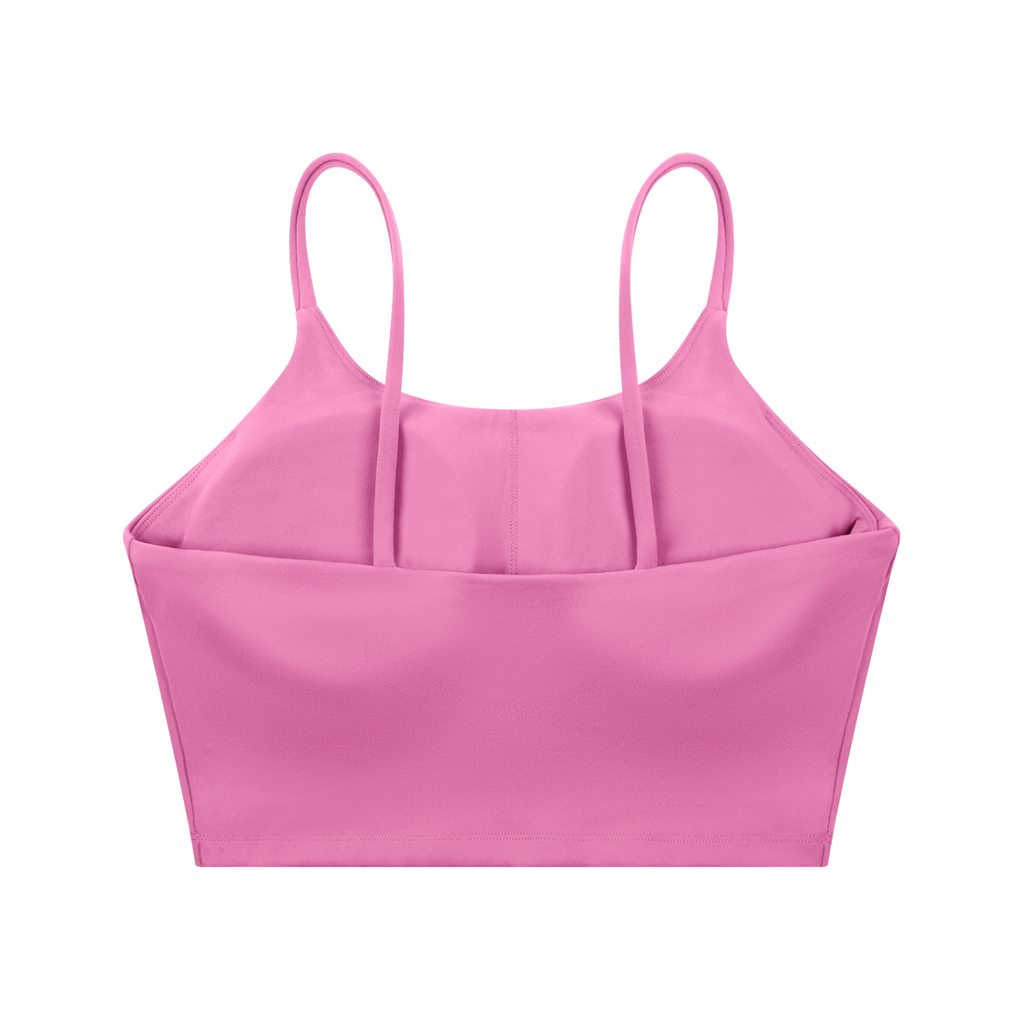Spaghetti Strap Yoga Sports Bra (PURPLE)