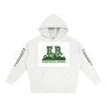 Eaton Brothers Oversized Fleece Hoodie – White | Streetwear & Apparel