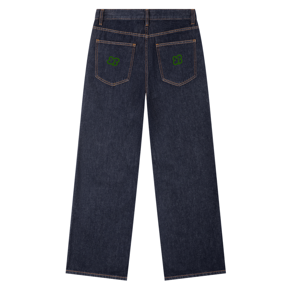 Heavyweight Straight Leg Denim Jeans- EB Brand