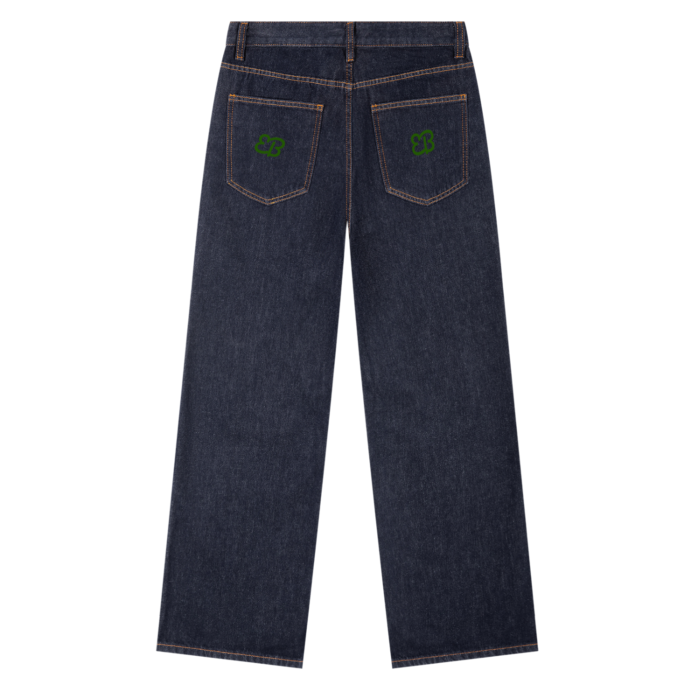 Heavyweight Straight Leg Denim Jeans- EB Brand