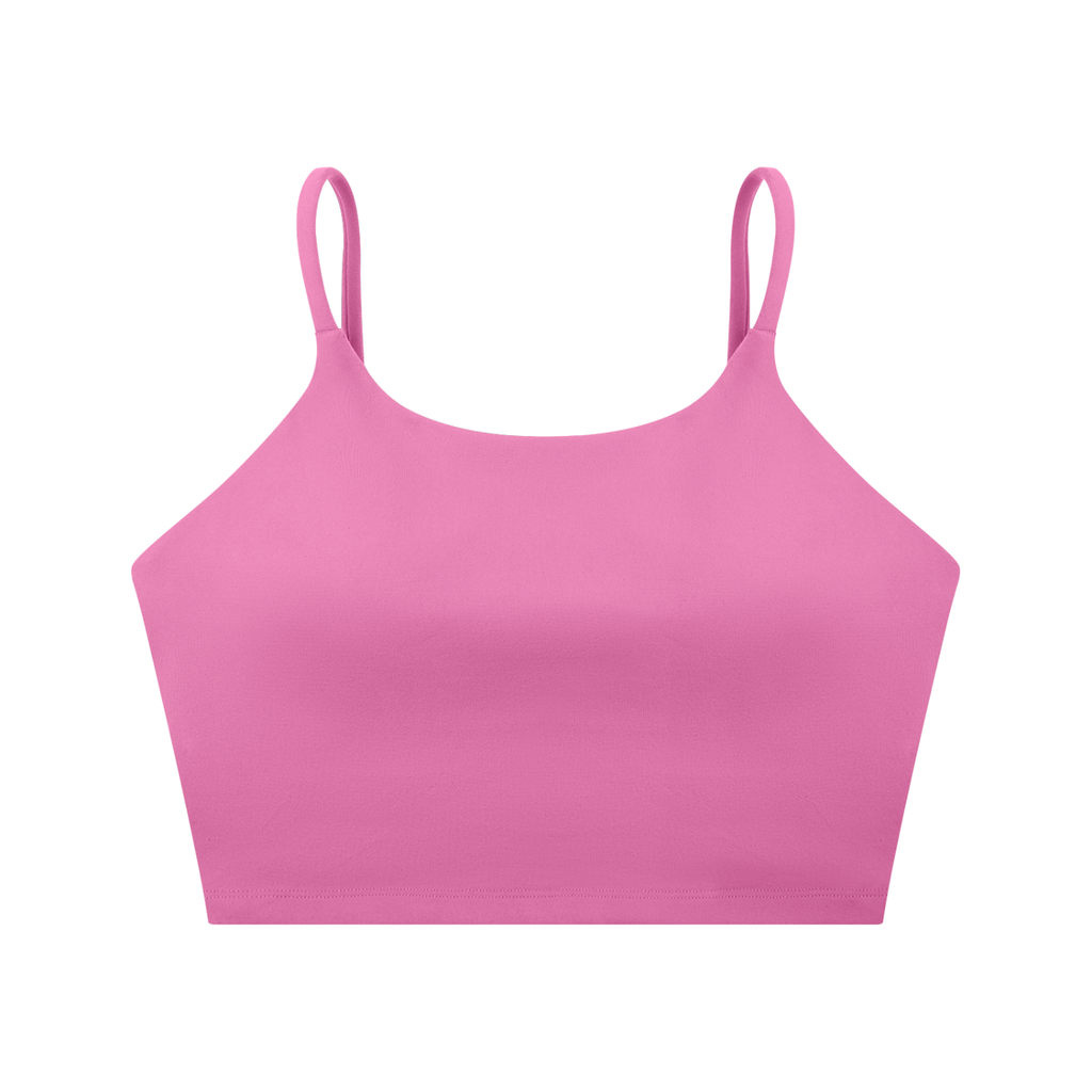 Spaghetti Strap Yoga Sports Bra (PURPLE)