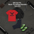EB Full Fit Back-To-School Bundle — Graphic Tee, Denim, Skylines Sneakers & Windbreaker