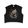 French Terry Boxy Tank Top — Cosmic 8-Ball Design | Eaton Brothers