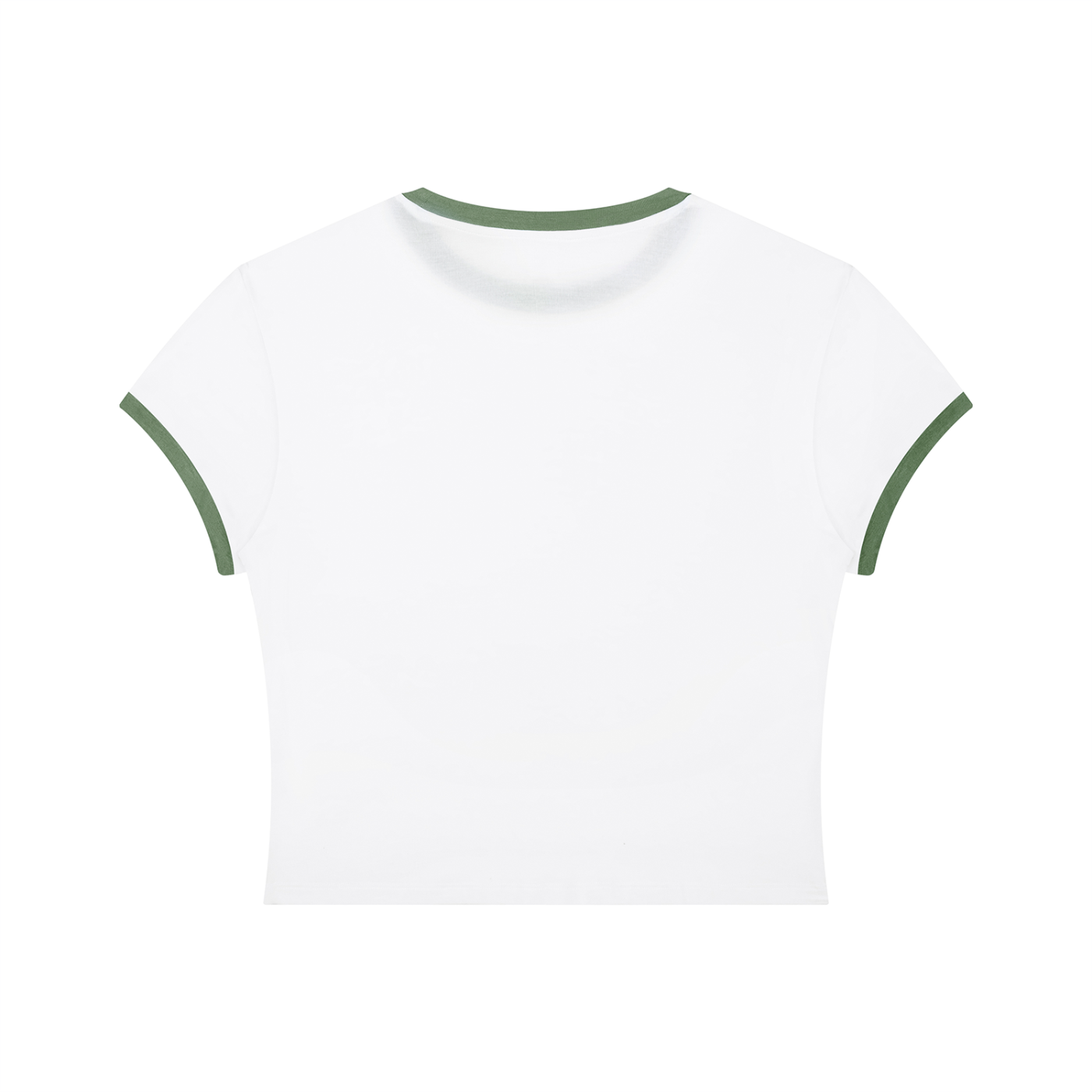 Women's Slim Color Block T-Shirt (Flower Print)