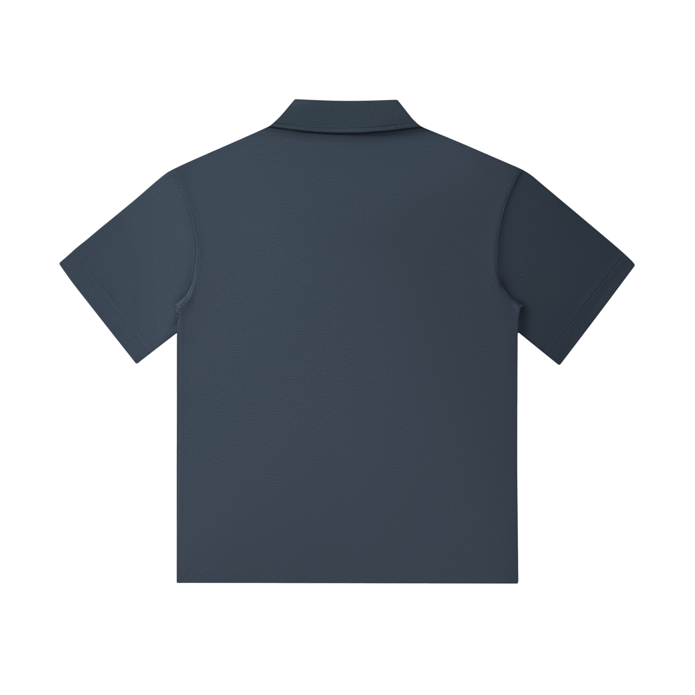 Drop Shoulder Short-Sleeve Polo EB Monogram