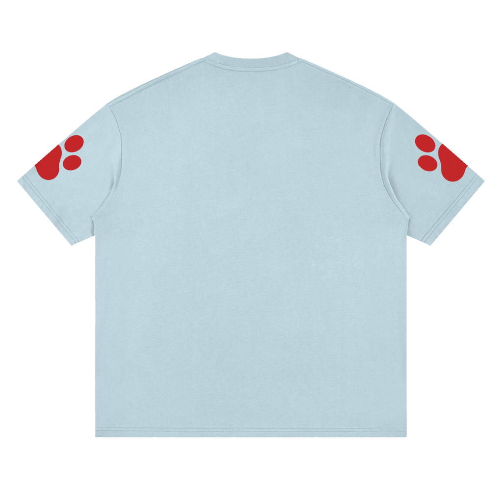 Drop Shoulder Graphic T-Shirt — Dog Distractions Design | Eaton Brothers