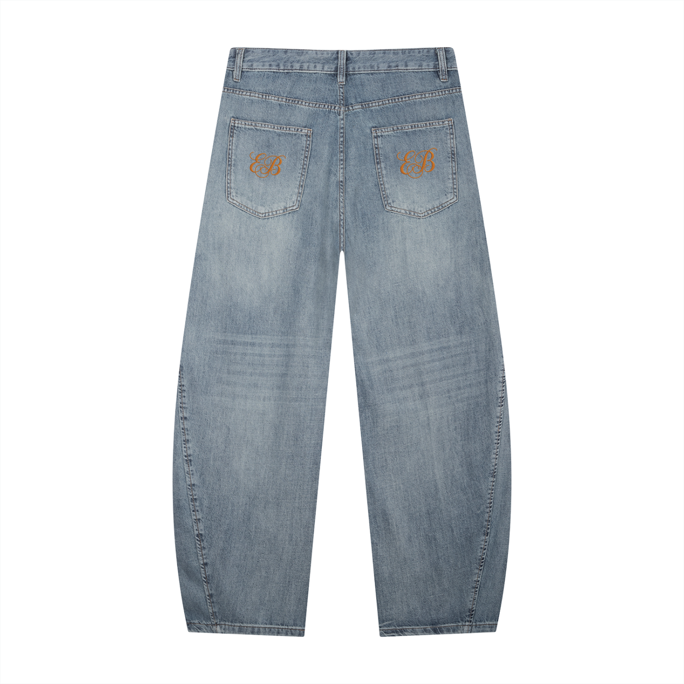 Men's Vintage Wash Barrel Leg Jeans — Eaton Brothers — Ruff Hydes