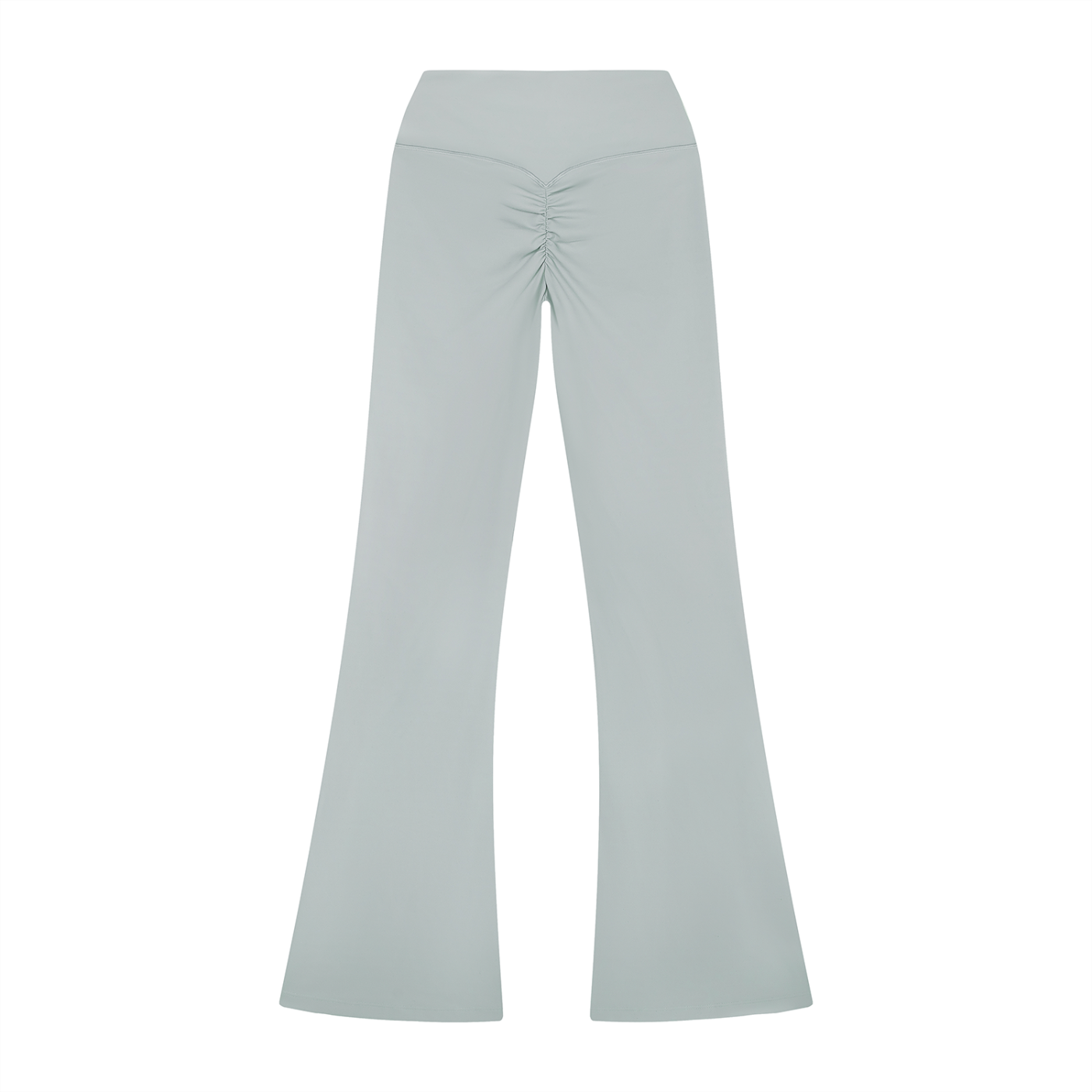 Women’s High Rise Flared Leggings (GRAY)