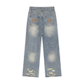 Vintage Wash Distressed Denim Jeans — Eaton Brothers — Ruff Hydes