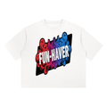 Heavyweight Boxy Graphic T-Shirt — FUN-HAVER Design | Eaton Brothers