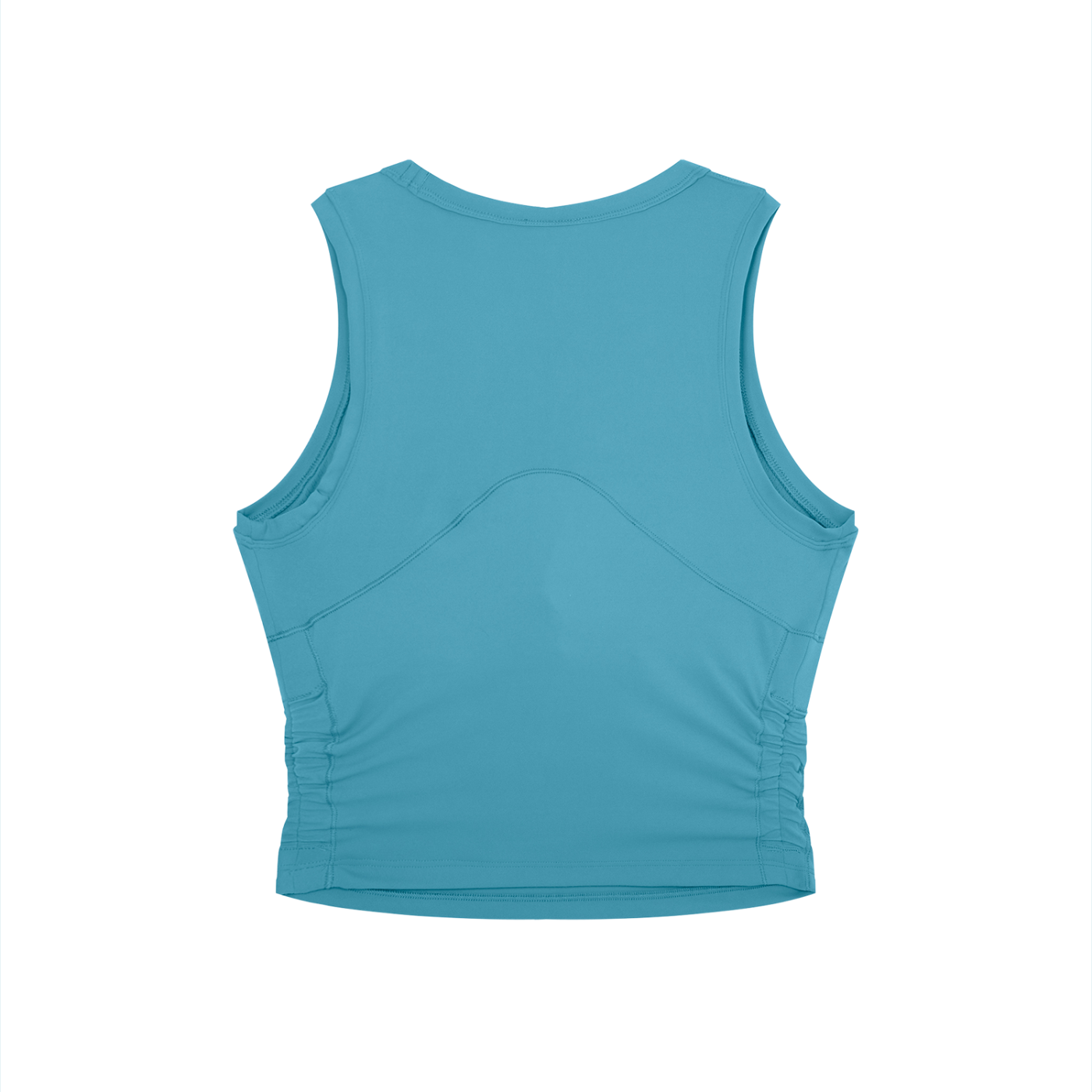 Women’s Crewneck Yoga Tank Top (LAKE BLUE)