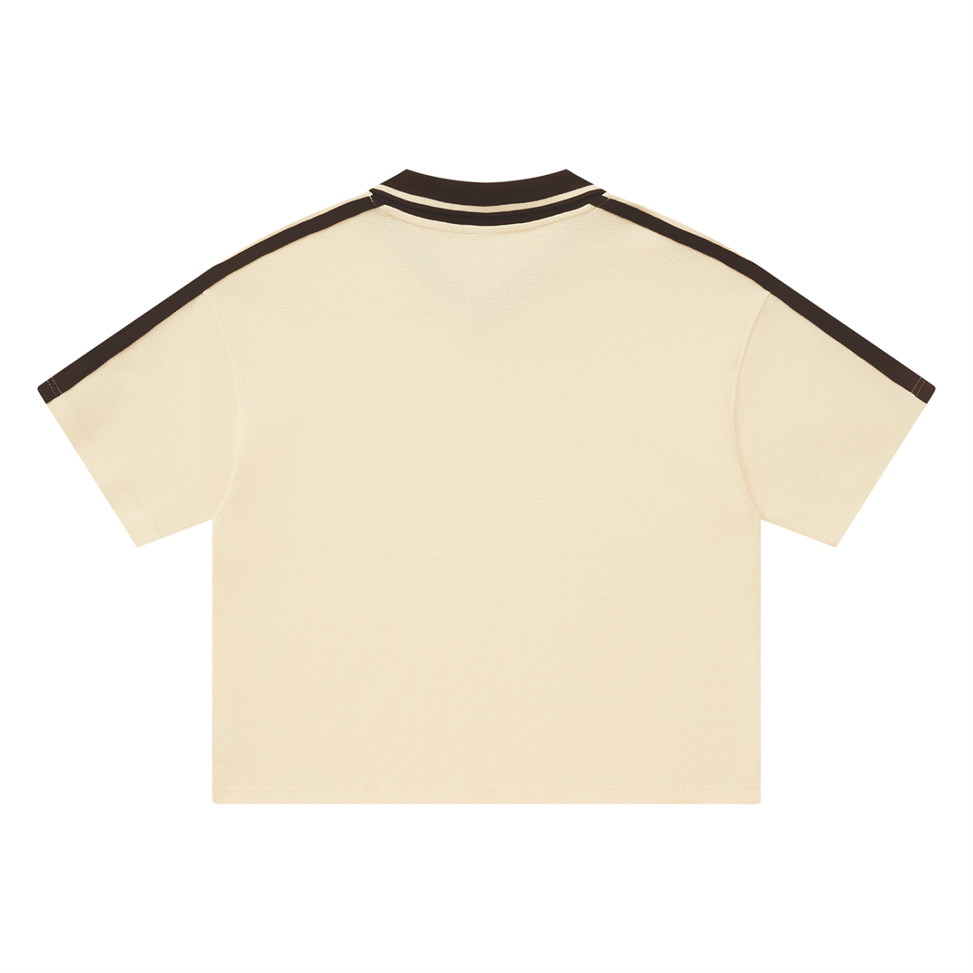Unisex Color Block Polo Shirt- EB Monogram