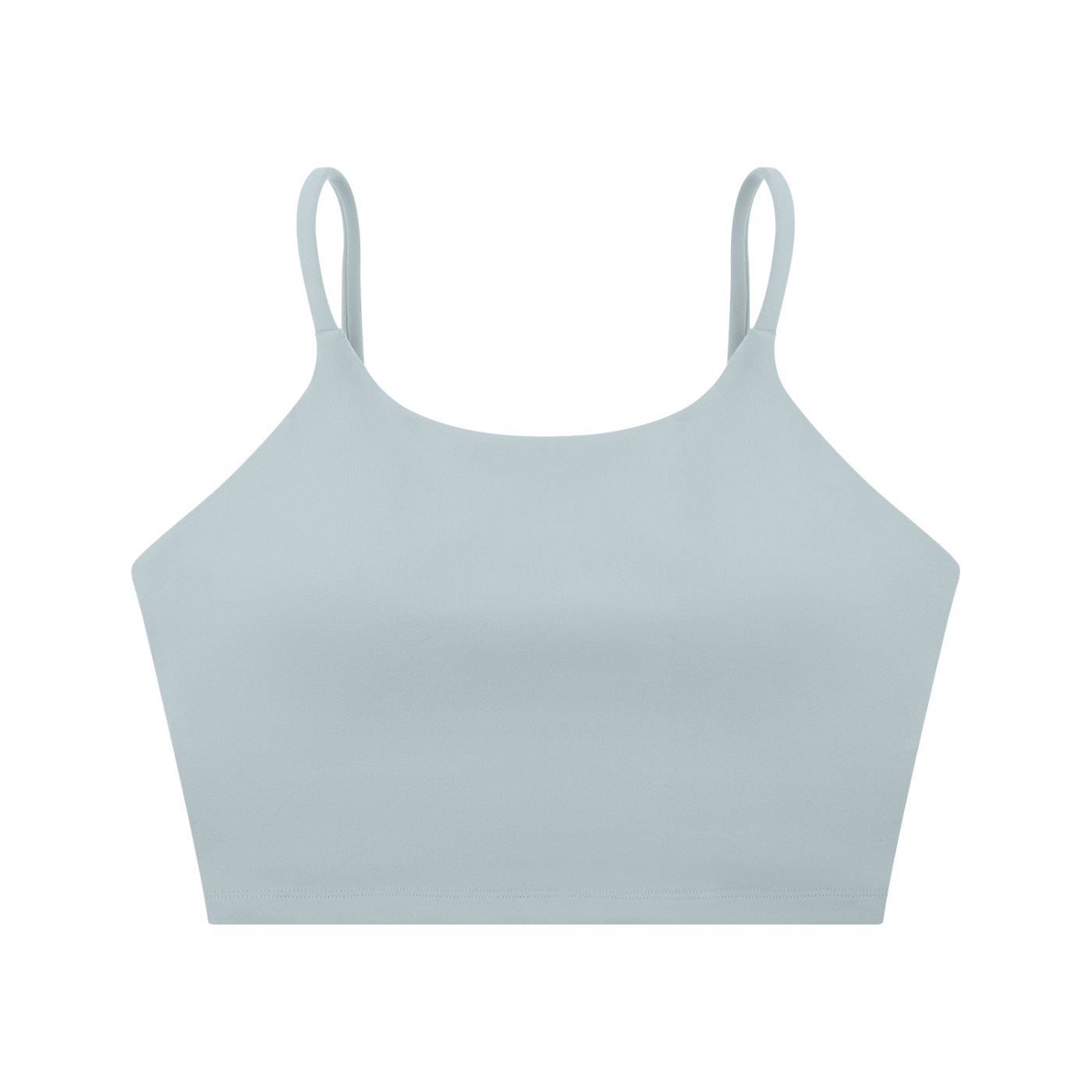 Spaghetti Strap Yoga Sports Bra (HAZE BLUE)