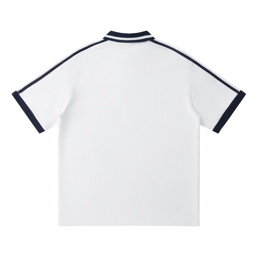 Contrast Piping Raglan Polo Shirt — EB Monogram | Eaton Brothers