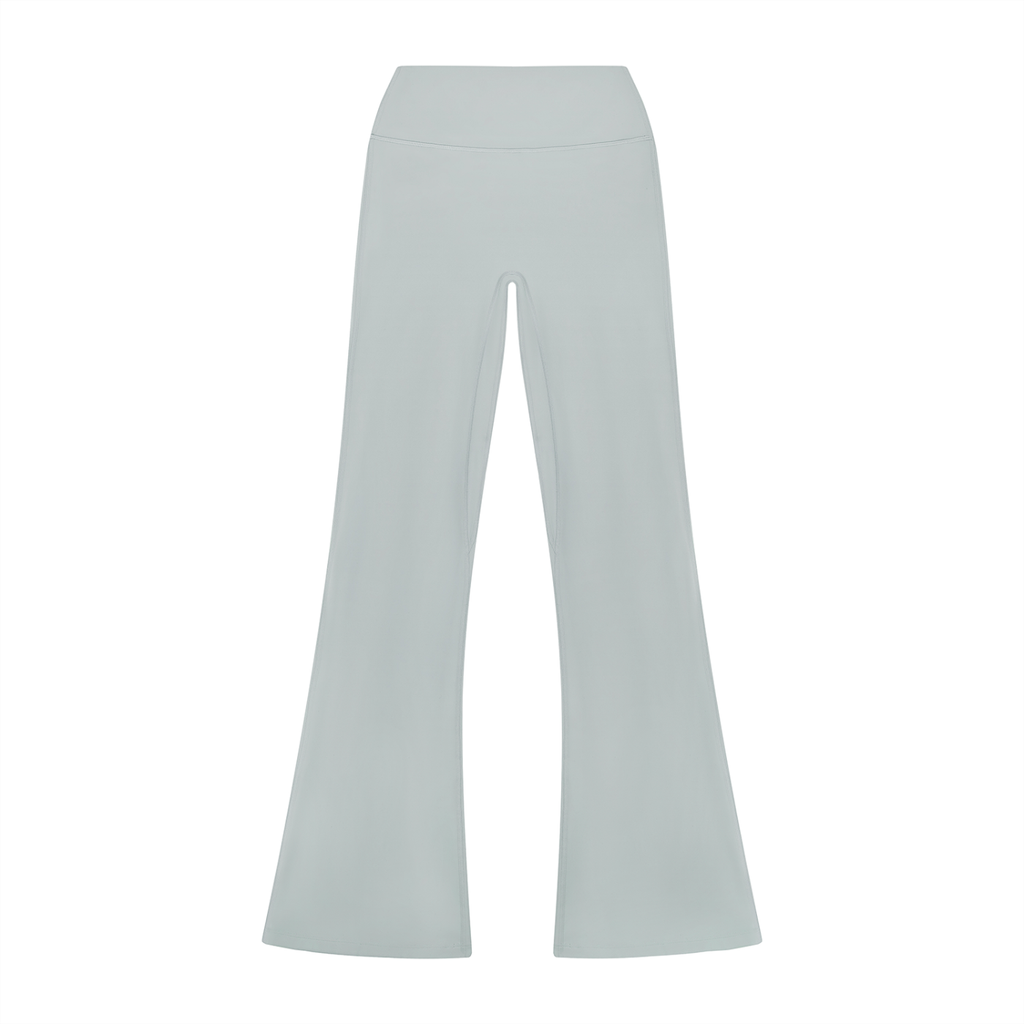 Women’s High Rise Flared Leggings (GRAY)