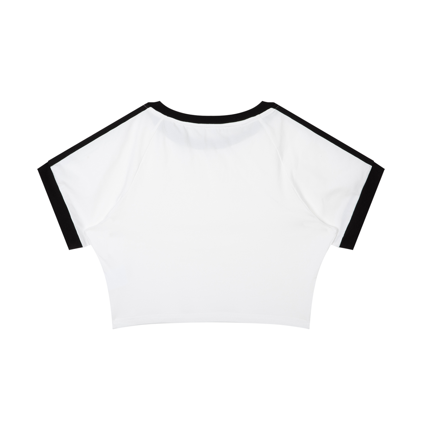 Women's Raglan Crop T-Shirt — Funny Donkey Design
