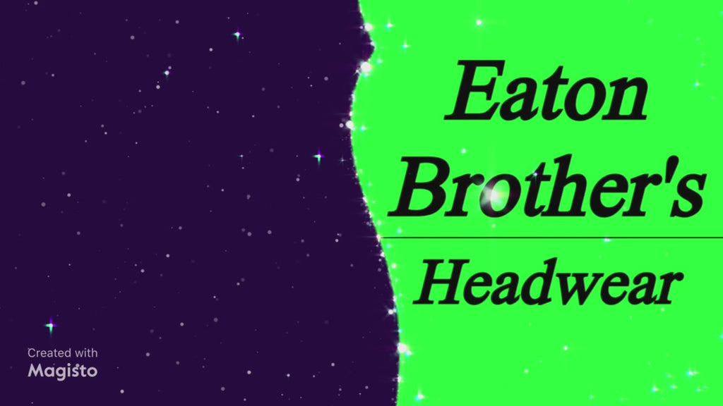 Foam trucker hat- Eaton Brothers Style